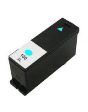 Ink cartridge Cyan replaces Lexmark 14N1069E, 100XL