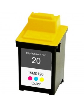 Ink cartridge Color replaces Lexmark 15M0120, 20