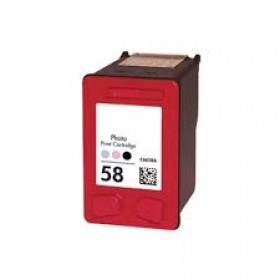 Ink cartridge Photo replaces HP C6658AE, 58