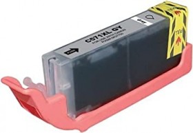 Ink cartridge Grey replaces Canon 0335C001, CLI571GYXL