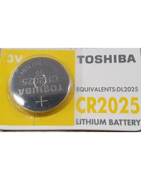 Battery Toshiba CR2025 Lithium Coin