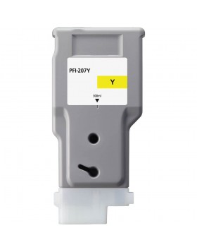 Ink cartridge Yellow replaces Canon 8792B001, PFI207Y