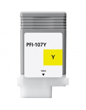 Ink cartridge Yellow replaces Canon 6708B001, PFI107Y