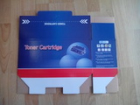 Box neutral for laser cartridges size Small